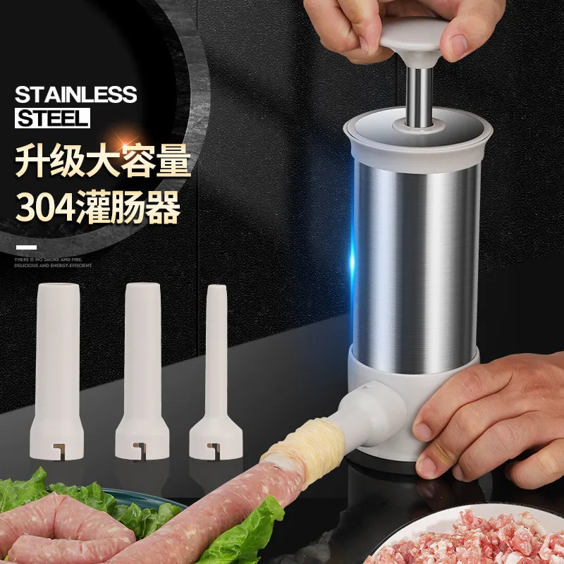 

Worst Maker Gehaktbal Maker Worstvulap Vlees Vulling Trechter Zelfgemaakte Keuken Vlees Worst Maker Gevogelte Tool Set