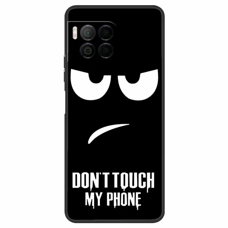 Чехол для T-Mobile Revvl 7 Pro черный силиконовый чехол с рисунком животных REVVL 7Pro