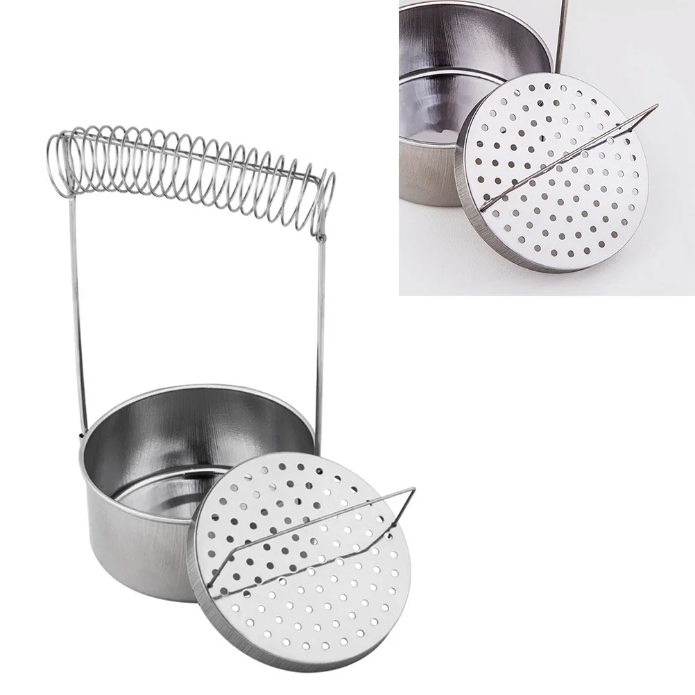 портативное ведро для мытья кистей 1 шт. ручек без крышки чистки из нержавеющей