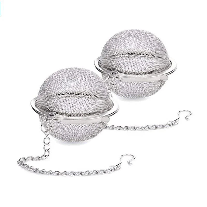 

Steel 50pcs Tea Tea Spice Sphere Strainers Filter Locking Kitchen Infuser Tools Tea Strainer Ball Stainless Infuser Mesh