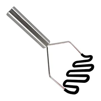 stainless steel wave shape potato masher tool kitchen bar potatoes crusher crushing tool new kitchen accessories stainless steel