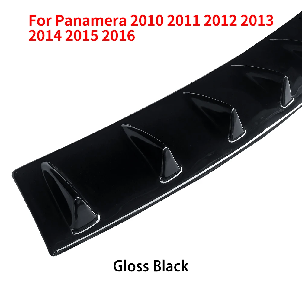 

Диффузор для заднего бампера автомобиля Porsche Panamera 970 из углеродного волокна, задние разветвители, спойлер, задний шунт L, аксессуары для автомобиля, комплект кузова