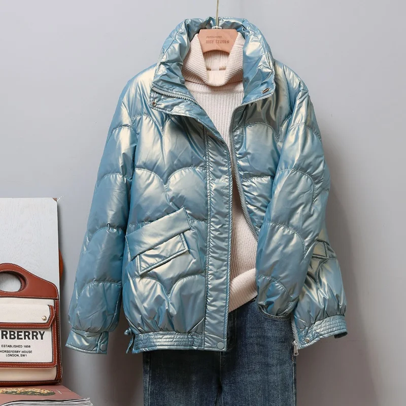 New Women Down Jacket Casual Style Autumn Winter Coats And Parkas Female Outwear