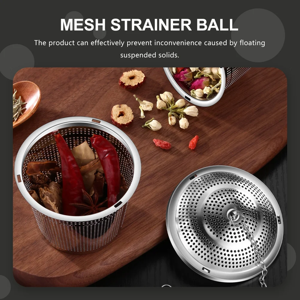 

Mesh Marinated Gravy Strainers Stainless Steel Tea Filters Hot Pot Strainer