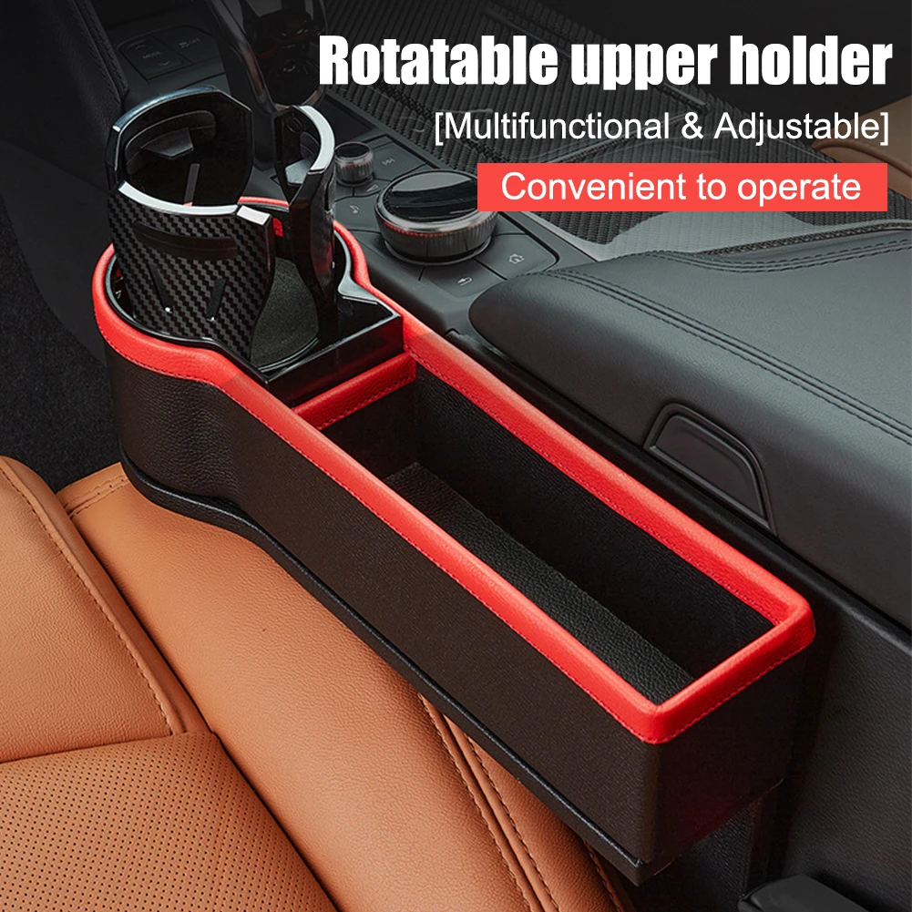 

Car Cup Holder Auto Seat Gap Water Cup Drink Bottle Can Phone Keys Organizer Storage Holder Stand Car Styling Accessories