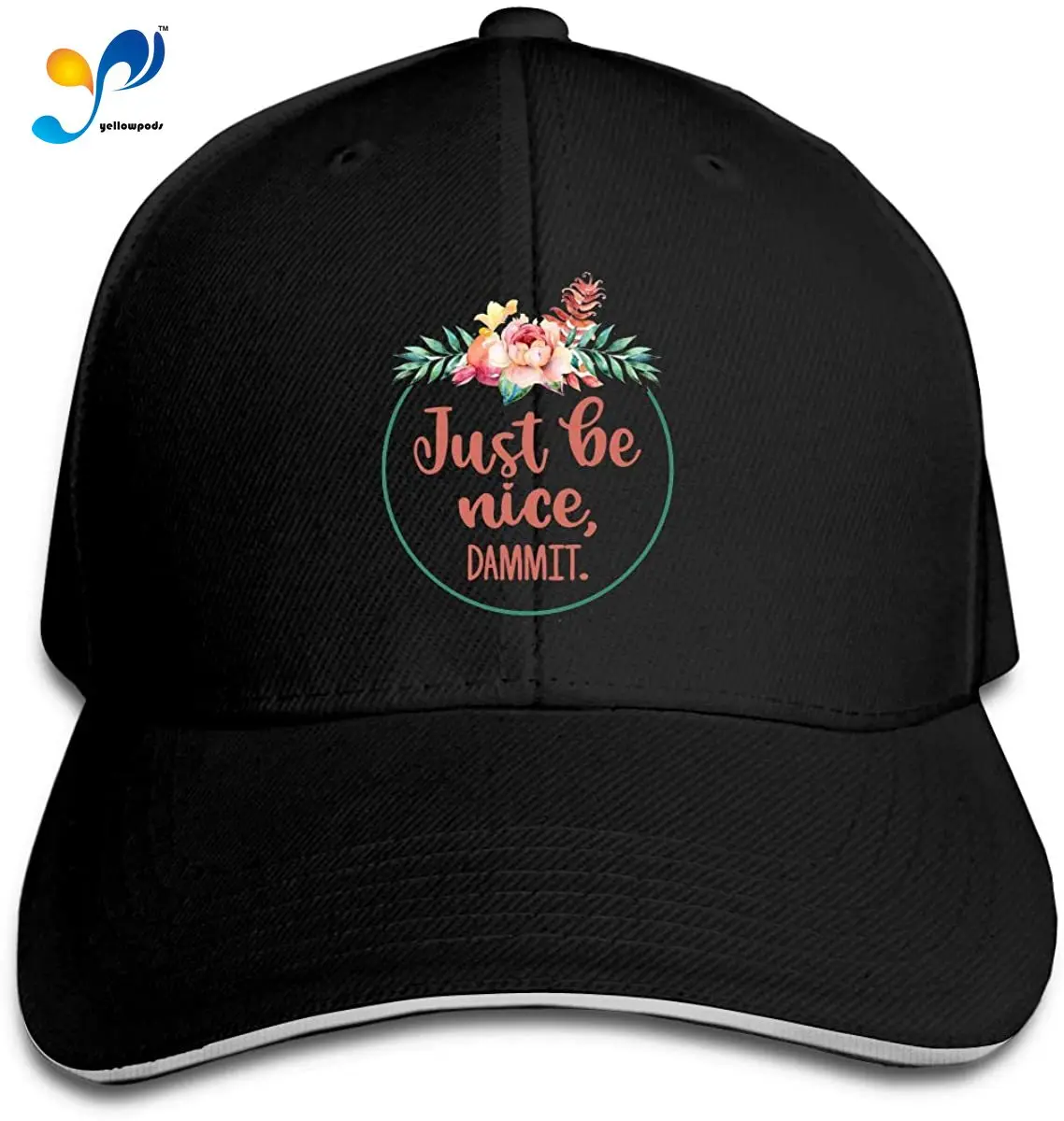 

Woman Mens Classic Pointed Cap Hunting Cap Just Be Nice