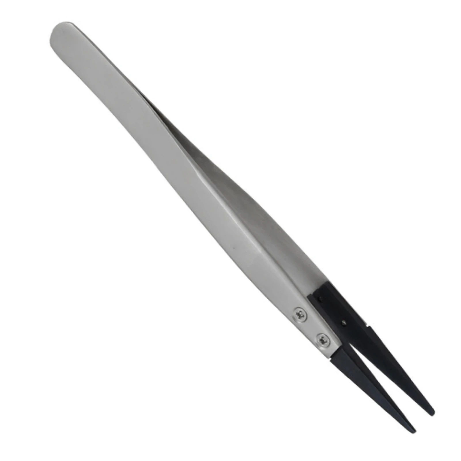 

F75991 Steel Tweezer with Pointed Plastic Tip for Changing Watch Battery Watch Repeair Tools