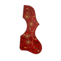 high quality pvc adhensive right handed acoustic guitar pickguard pick guard for exquisite workmanship