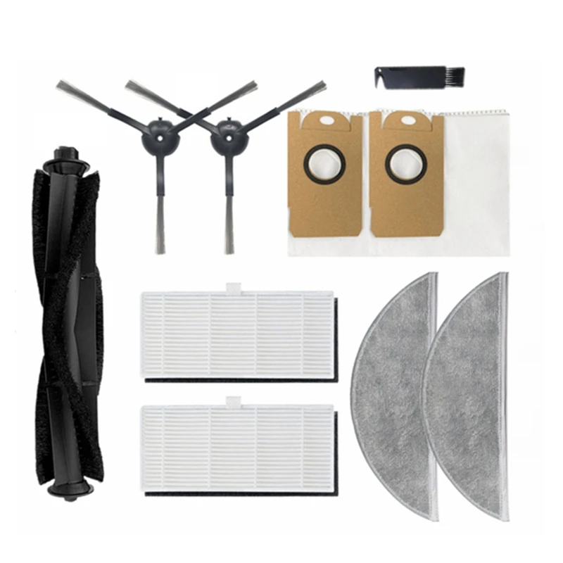 

Main Side Brush Filter Mop Cloth And Dust Bag Replacement Parts For Xiaomi Mijia Lydsto R1 Robot Vacuum Cleaner