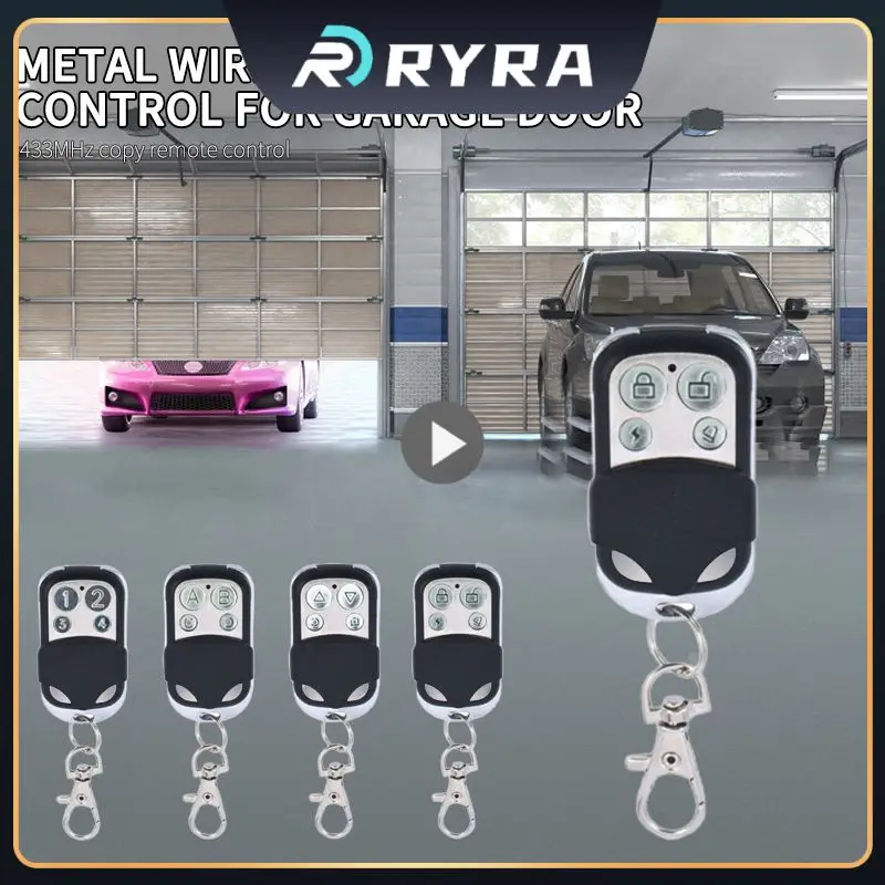

HCS301 Cloning Duplicator Key Fob A Distance Remote Control 433MHZ Clone Fixed Learning Code For Gate Garage Door lock