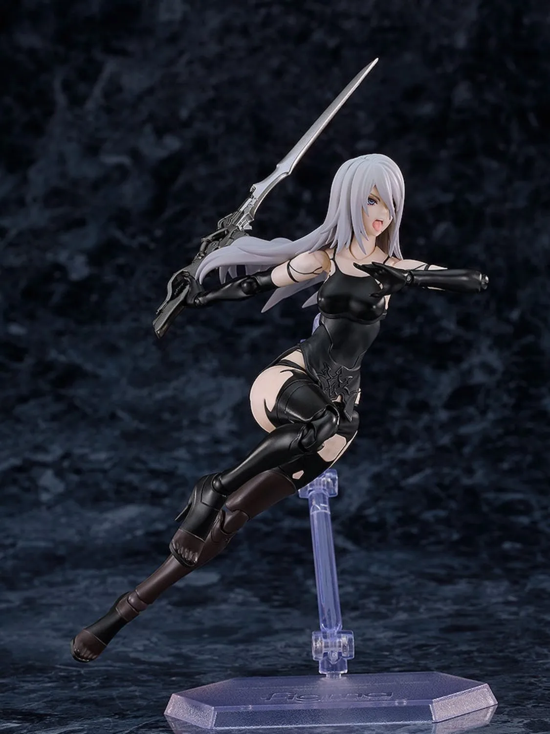 Фото В наличии: Оригинальная фигурка GSC Max Factory Figma NieR:Automata 2B A2, аниме-модель, игрушка №2
