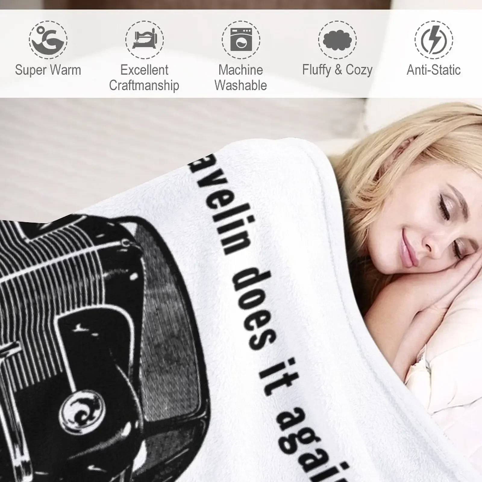 Одеяло JOWETT JAVELIN Плед на диван Свободные одеяла