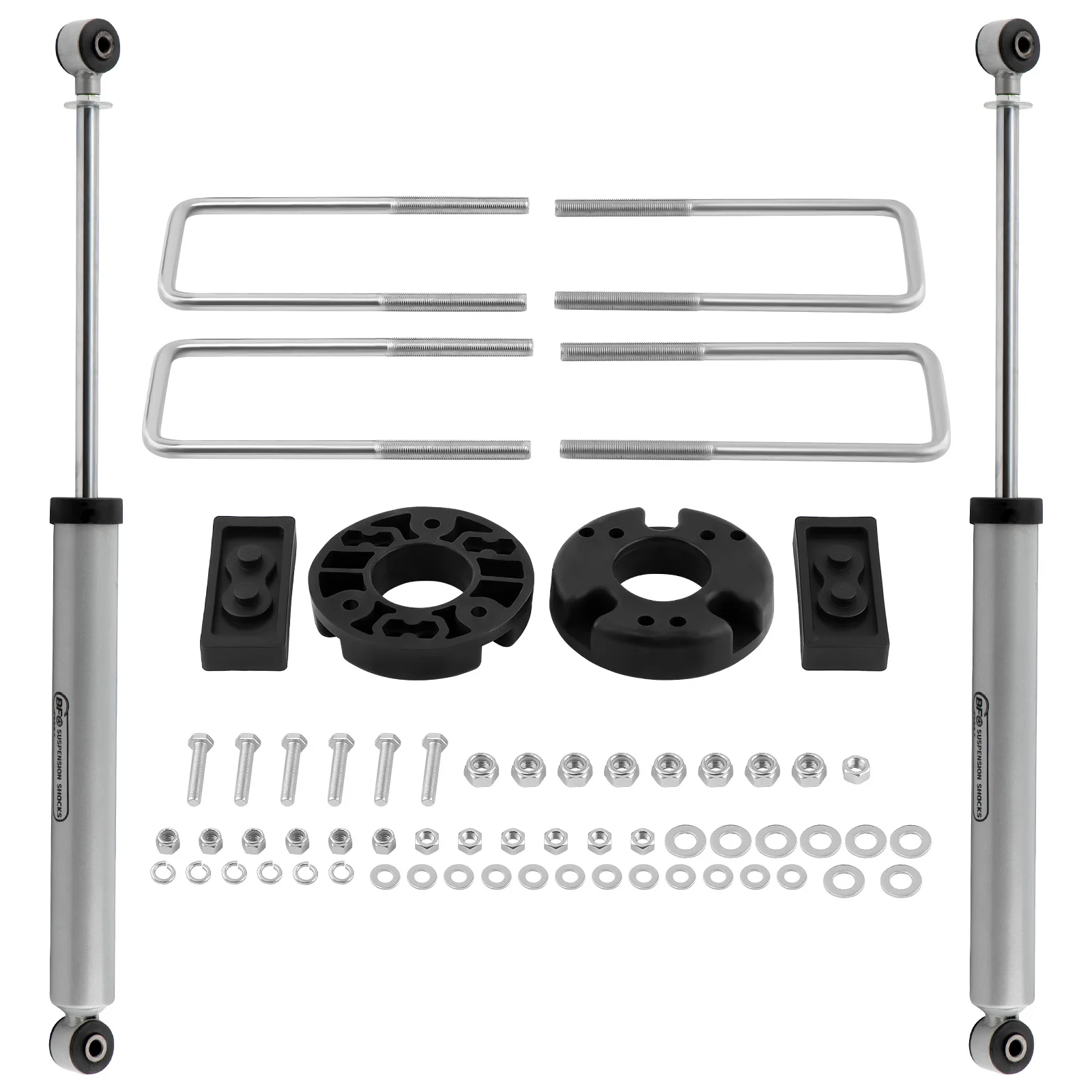 Комплект подъемника 2 дюйма с рычагами управления и ударниками для Ford F150 2009-2020