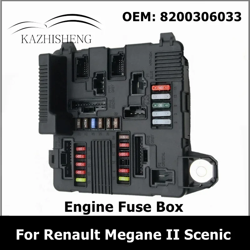 

8200306033 Блок предохранителей двигателя Renault Megane II Scenic 8200306032 5118399300 8200262385