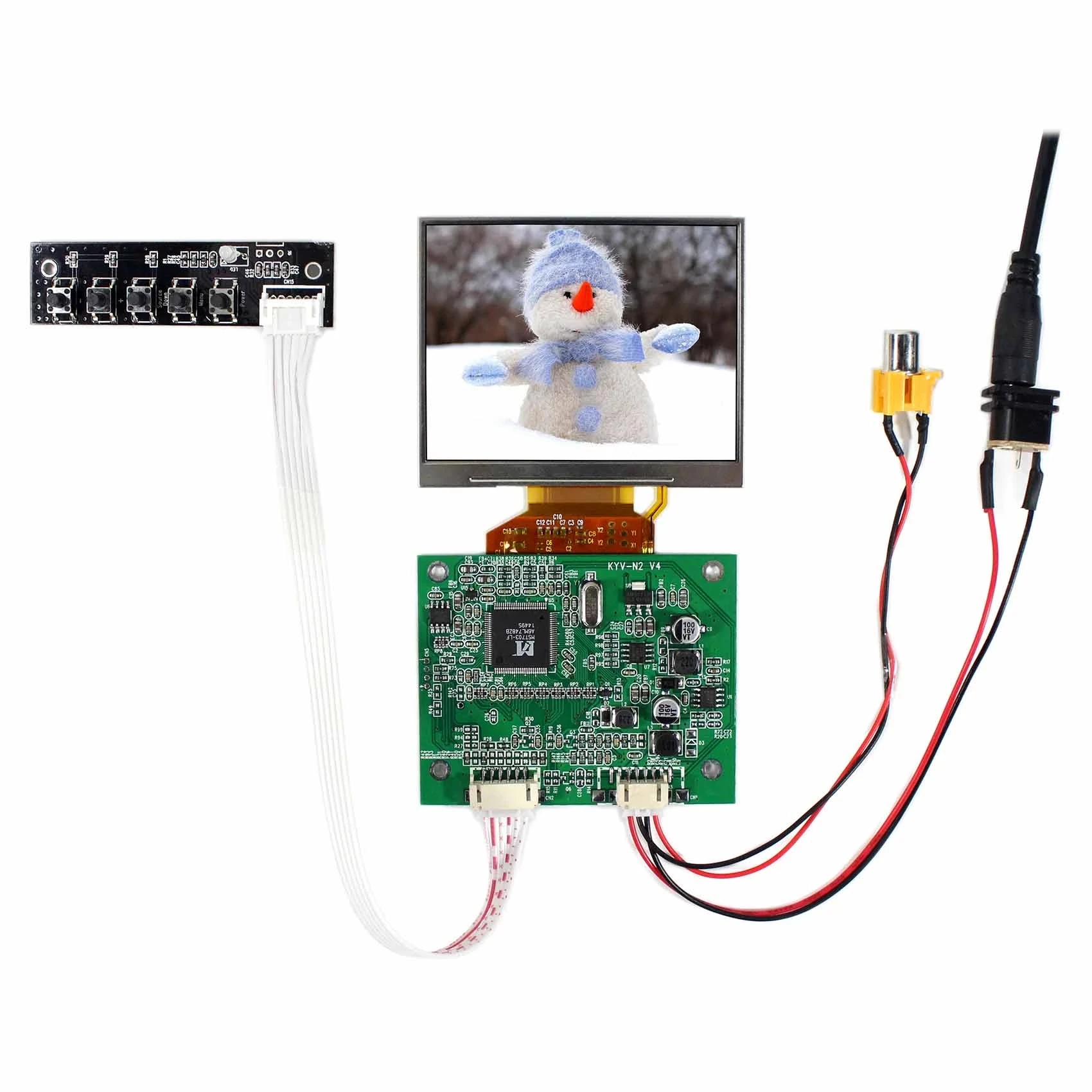 Оригинальный ЖК-экран 3 5 дюйма LQ035NC111 TFT LCD 320*240 ЖК-дисплей с 2AV ЖК-контроллером