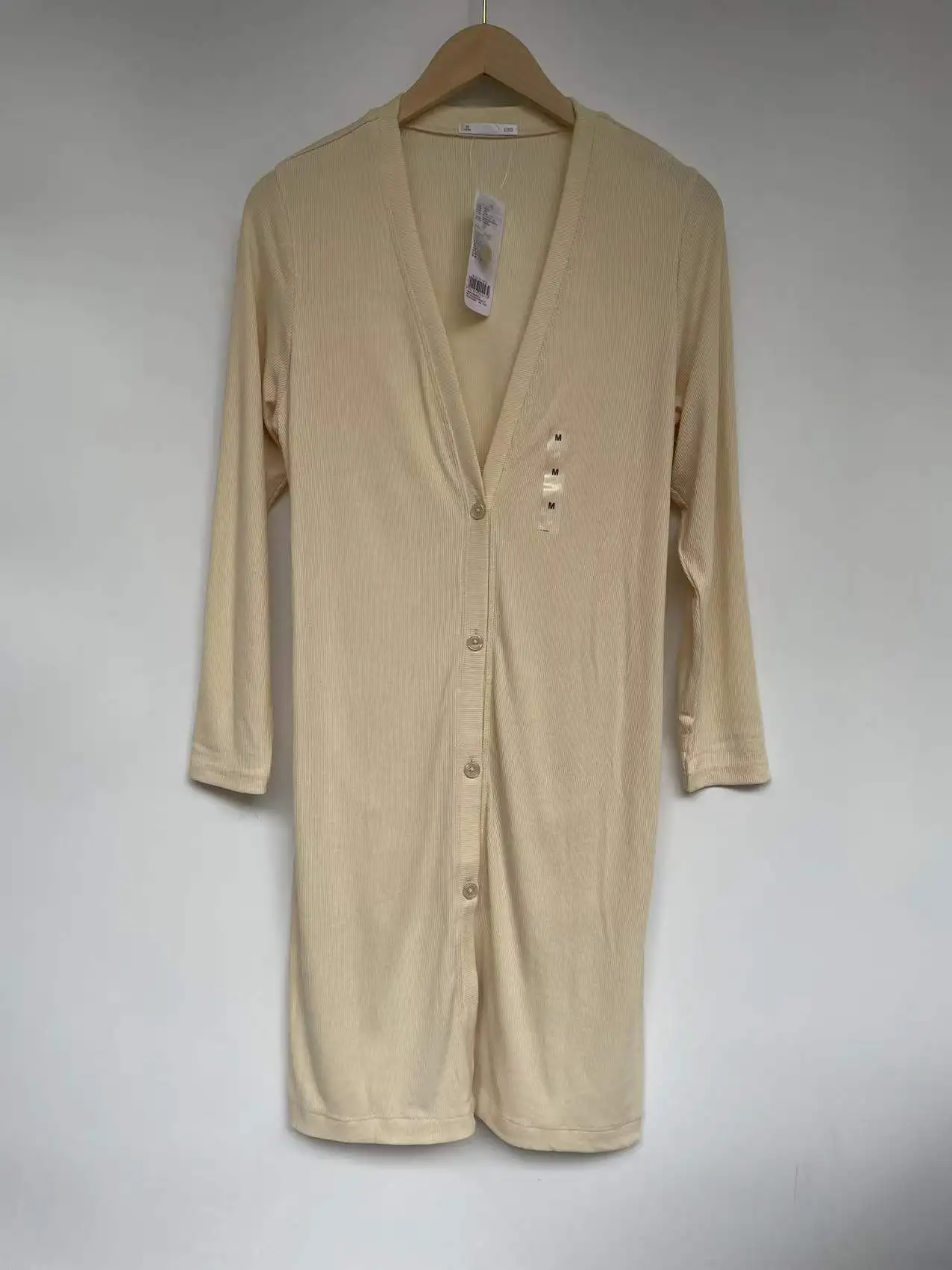 8880 350 Bannelu женский длинный вязаный драпированный кардиган однотонный