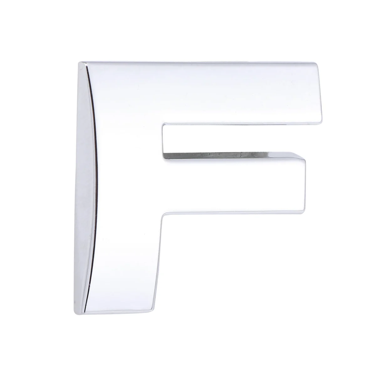 

3D DIY Metallic Alphabet Sticker Car Emblem Letter Badge Decal )