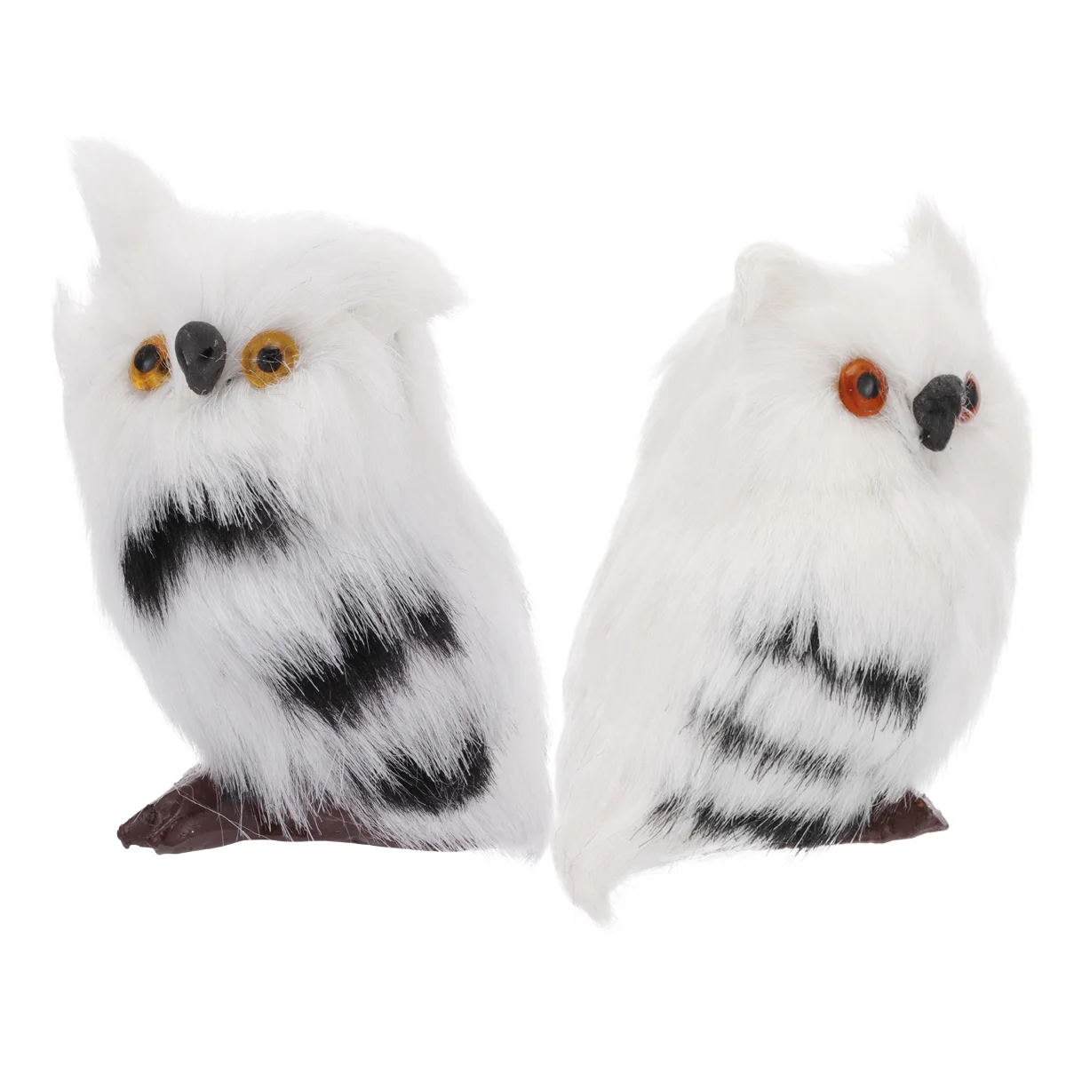 

Owl Animal Figurestatues Mini Figurine Crafts Decoration Figurines Animals Dashboard Car Plush Garden Sculpture Table Statue