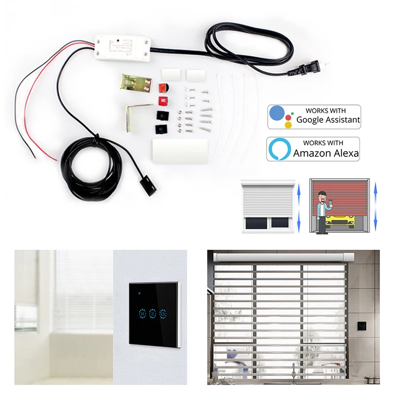

Wireless Smart Garage Door Switch App Control Wifi Smart Home Works With Alexa Google Home New Mini Voice Control Switch