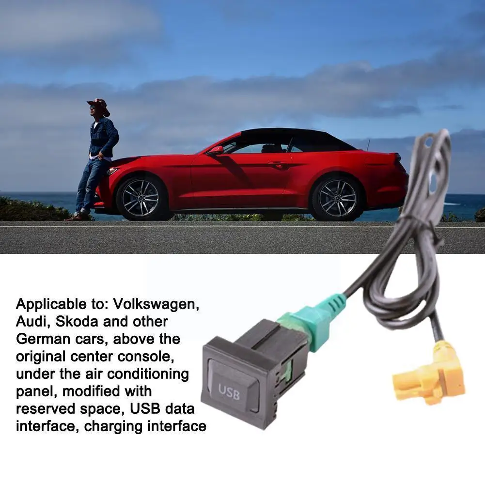 

Установите USB-интерфейс компакт-диска в зарезервированное положение оригинальной линии центральной консоли для Volkswagen Audi Skoda Opal S3T5