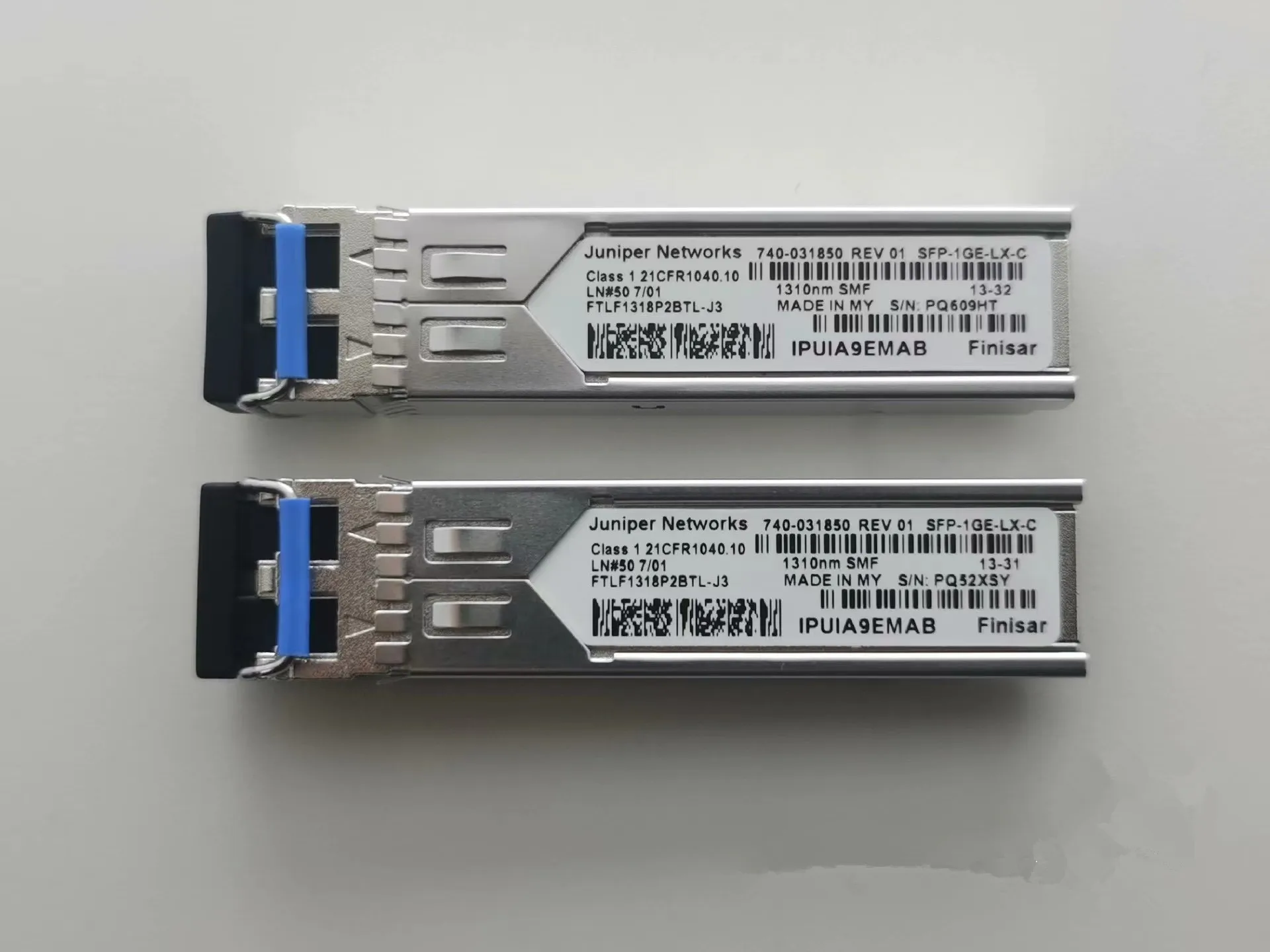Juniper SFP-1GE-LX-C 740-031850 FTLF1318P2BTL-J3 1310NM 10KM SFP волоконно-оптический