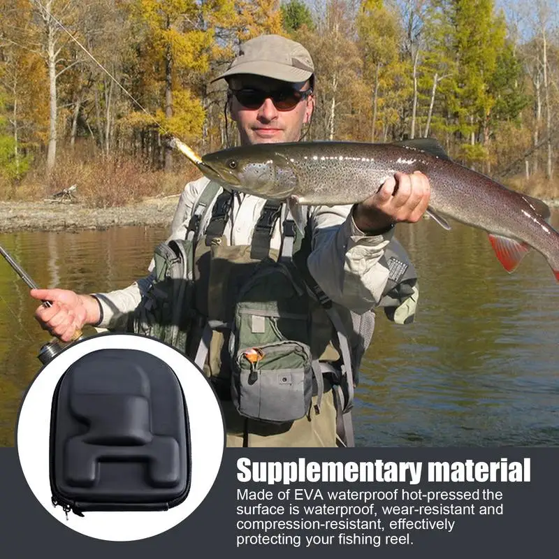 Рыболовная катушка искусственная для заброса приманки сумка рыболовной катушки