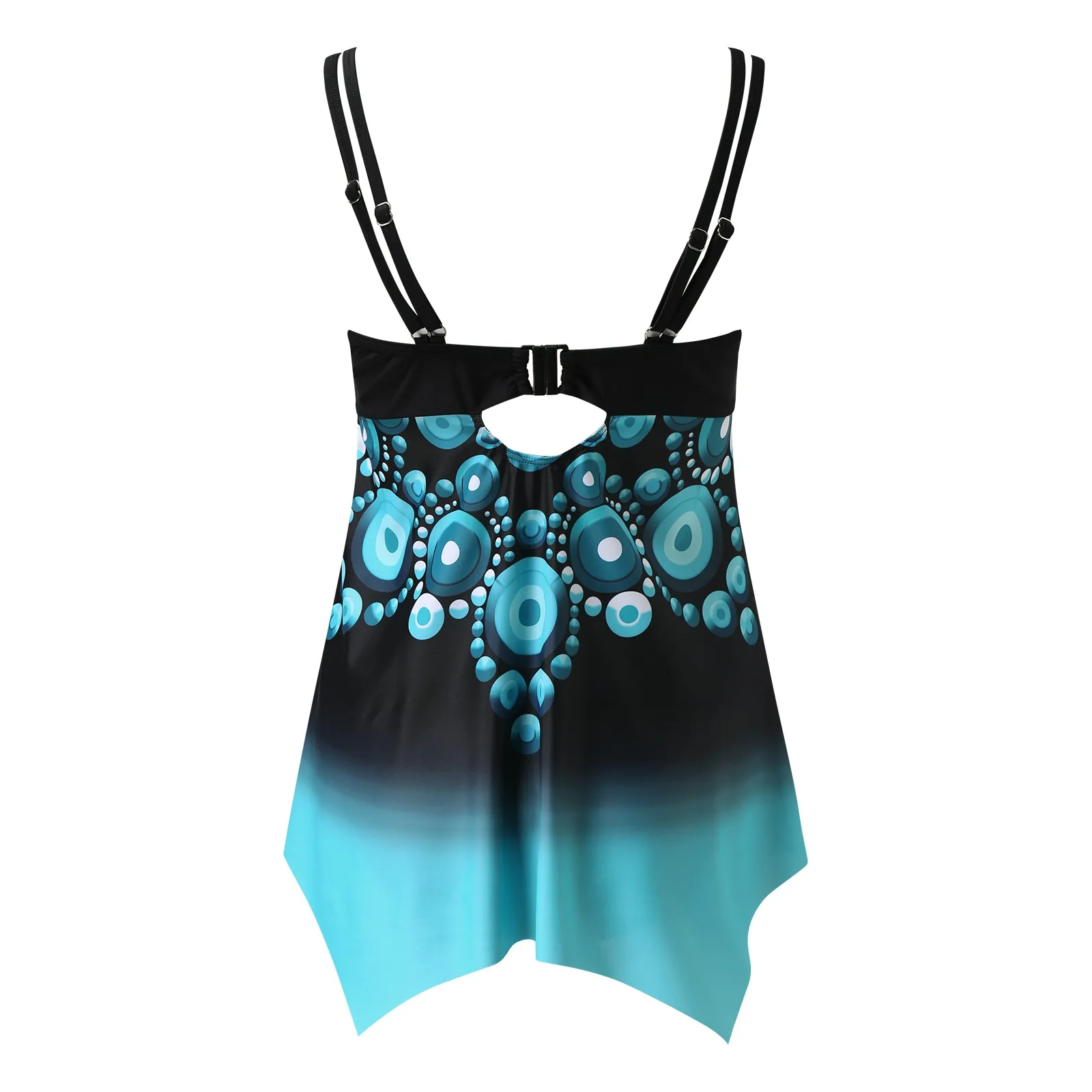 Женский купальник сексуальный женский бикини с принтом купальник-танкини на