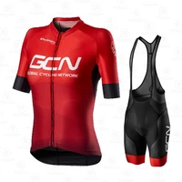 gcn women summer cycling jersey short sleeves bibs shorts suit bicycle clothing set mtb uniform triathlon breathable shirt tops