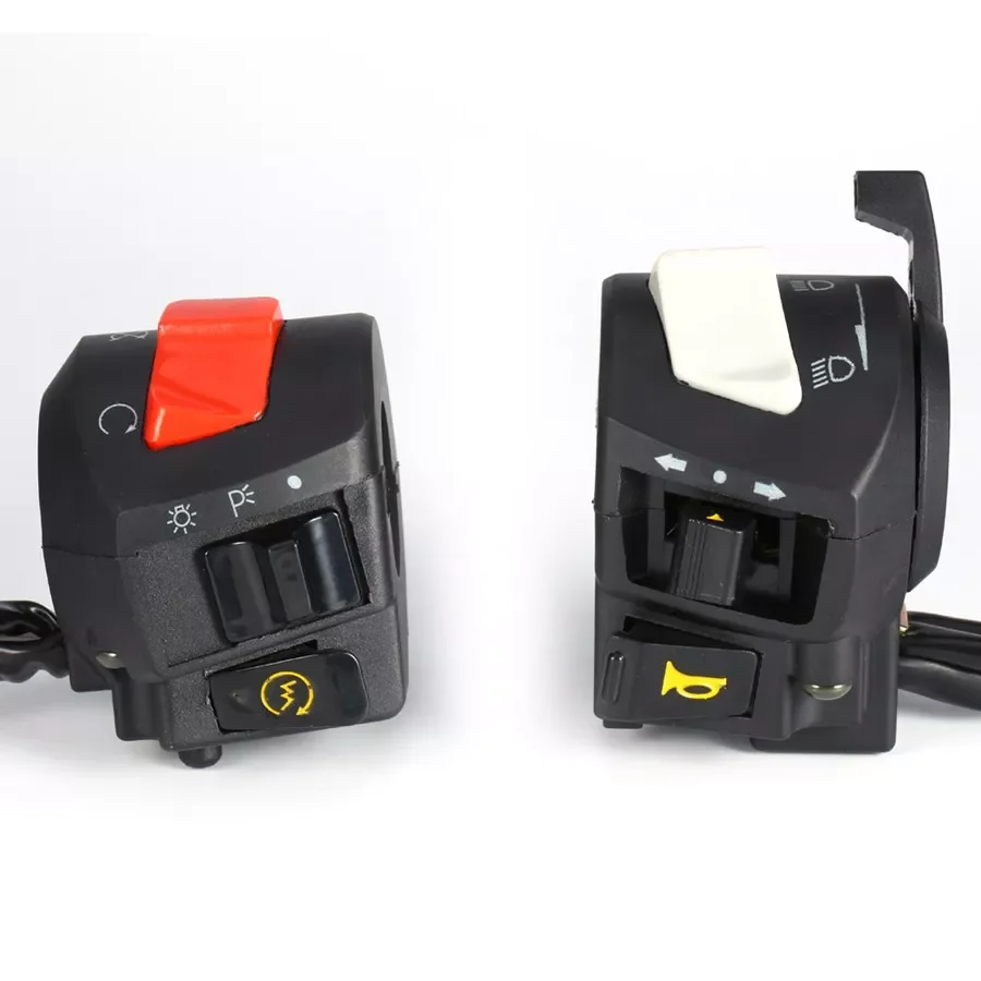 

Motorcycle Accessories Tools Motorcycle Handlebar Switch 7/8" Turn Signal Headlight Electrical Start Switch Universal