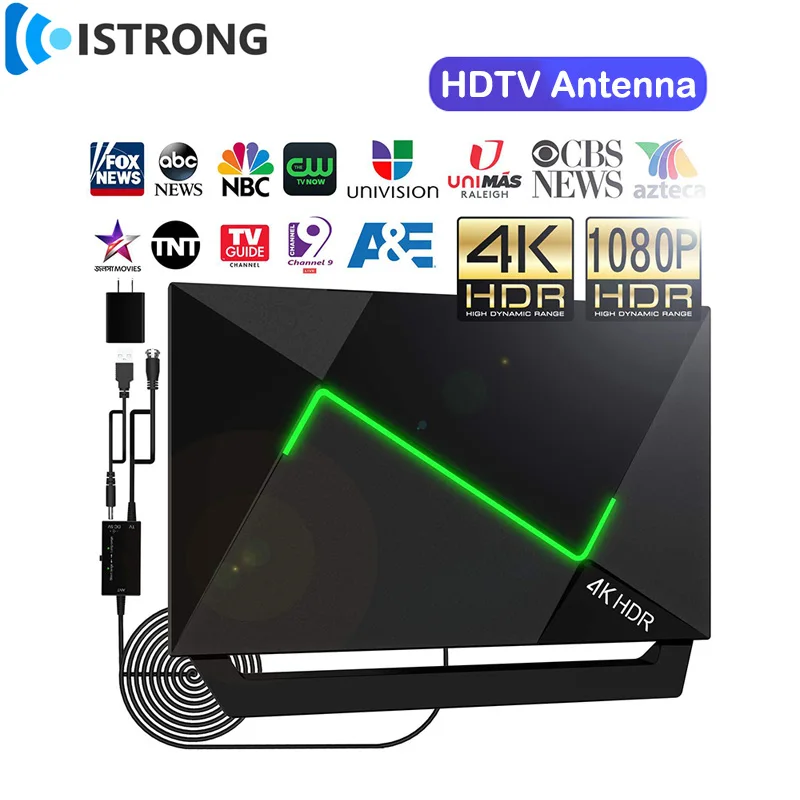 

Digital TV Antenna Signal Booster Indoor 4K 1080P Panel HDTV Antenna Amplifier Home Ground Wave Satellite Receiver ATSC ISDB DVB