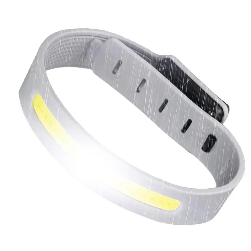 

Running Lights For Runners Light Up Armband Sports Wristband With Buckle Design Single Key Switch 350mAh Battery For Bracelet