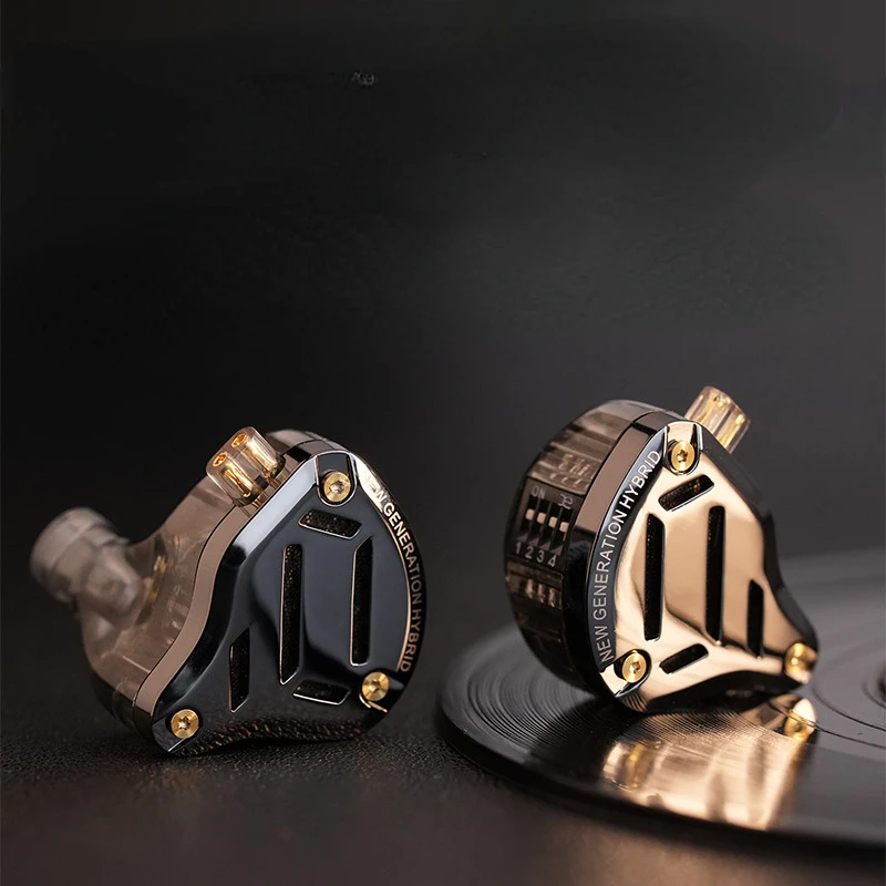 Металлические наушники KZ ZS10 Pro 2 с высокой производительностью и динамическим
