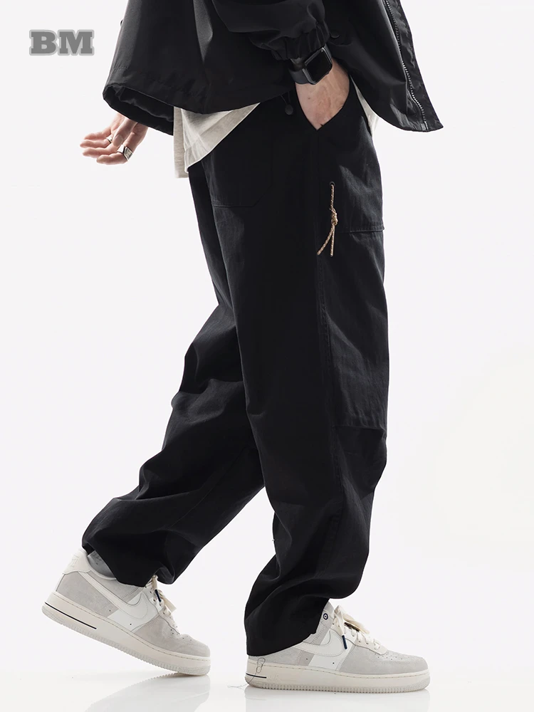 

Женские брюки-карго высокого качества, Мужская одежда, повседневные шаровары в стиле Харадзюку, корейские спортивные брюки в стиле хип-хоп для мужчин