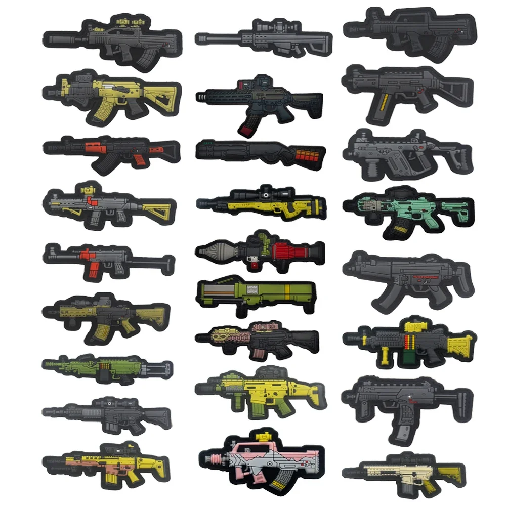 Несколько резиновых пистолетов из ПВХ водонепроницаемый резиновый военный