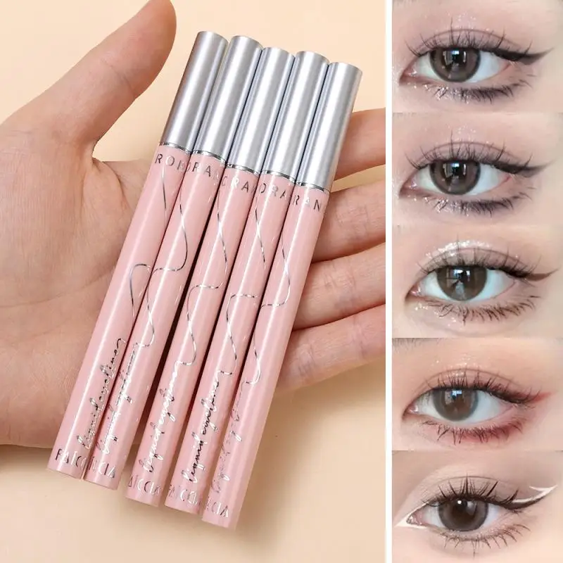 

Ultra-thin Waterproof Liquid Eyeliner Korean Makeup for Women Quick Dry Smooth Eye Liner Long Last Lower Eyelash Pen Cosmetics