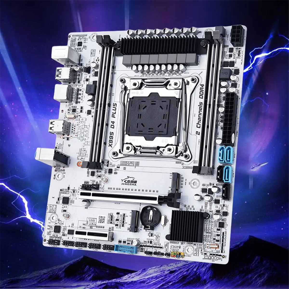 Материнская плата X99S D4 PLUS для компьютера семейная 4x DDR4 usb 2 0/3 0 SATA 0/ поддерживает M.2