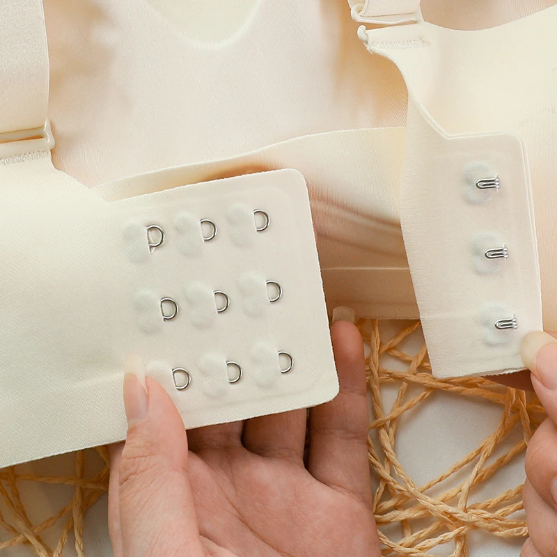 Sexy Women Underwear Lace Double Inner Support GatheredTop Support Comfortable Breathable thin Adjustable straps Seamless Bra