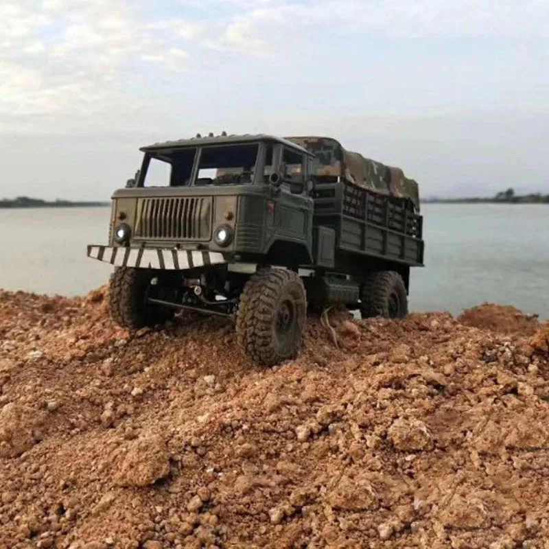 Wpl Gass B24 российский военный грузовик женский комплект/rtf четырехколесный привод с