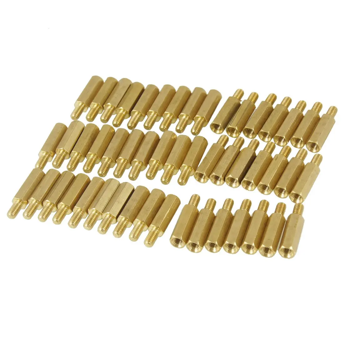 

25mm Body 20 Pcs Screw PCB Stand-Off Spacer Hex M3 Male x M3 Female