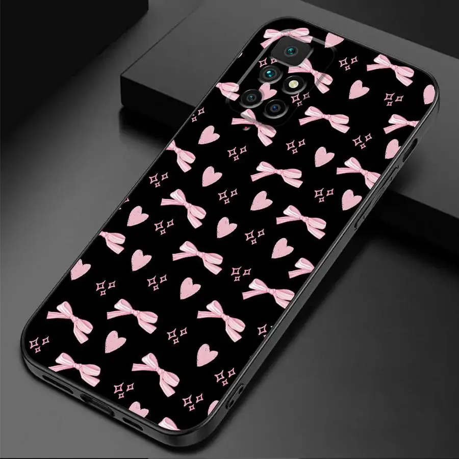 Фото Чехол для телефона Pretty Bow Rabbit для Redmi Note 11S 9S 8T 10S 12S 14Pro 11 Pro 10 12 9 8 13 Pro 9T 10 Soft Cover Luxury №4