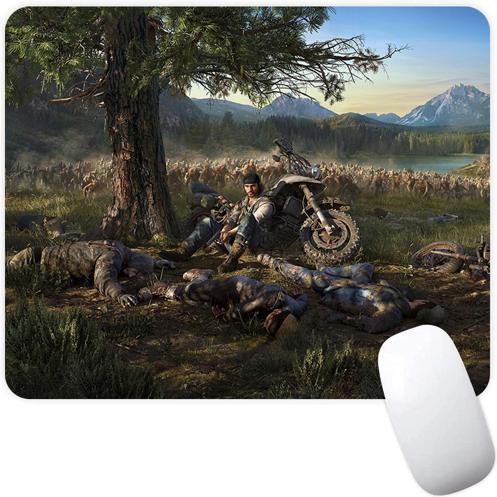 

Days Gone Small Gaming Mouse Pad Computer Mousepad PC Gamer Mouse Mat Laptop Mausepad XXL Mouse Carpet Keyboard Mat Desk Pad