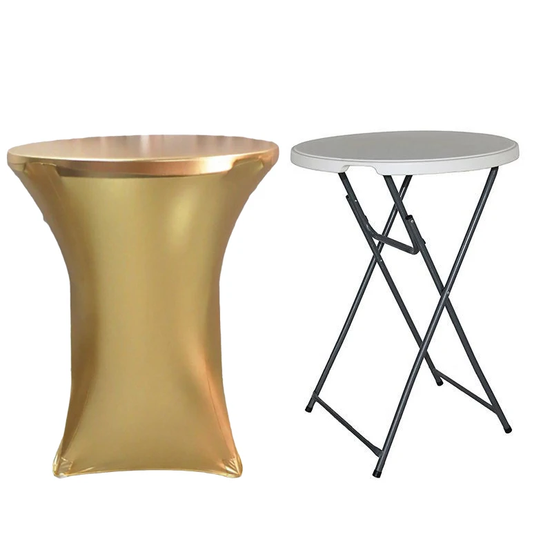 Cloth Elastic Cocktail Tablecloth For Home Banquet Hotel Party Wedding Decoration