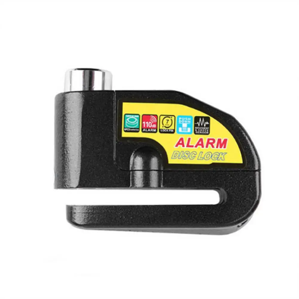 

Strong Compatibility Anti-theft Bicycle Alarm Lock Universal Smart Disc Brake Lock Car Supplies Electric Lock Portable Practical