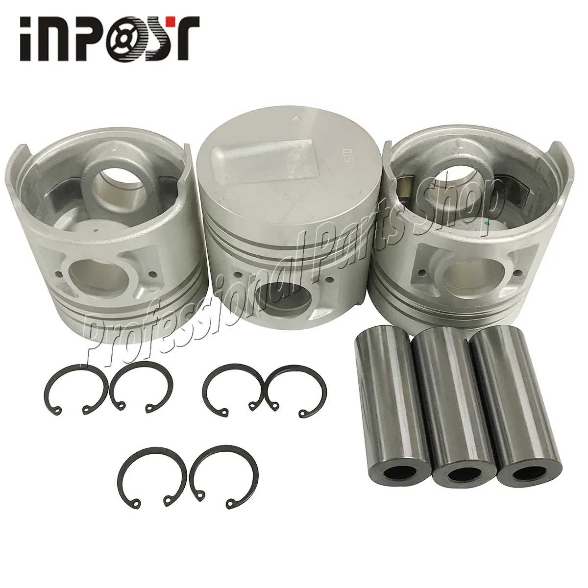

S3Q2 Piston Kit For Mitsubishi Engine 303C Excavator 901B Loader