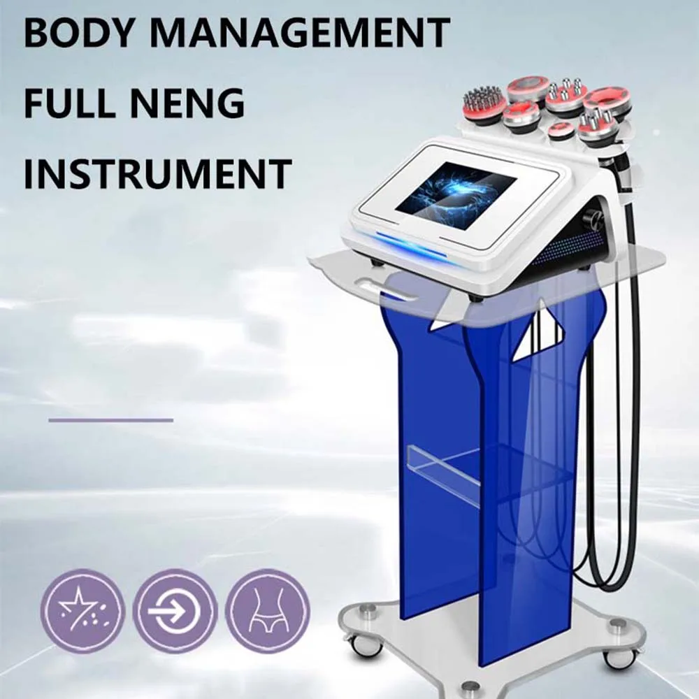 

Ultrasonic Cavitation Vacuum Lipolaser Slimming Machine Rf Radio Frequency Weight Loss Cellulite Removal Device