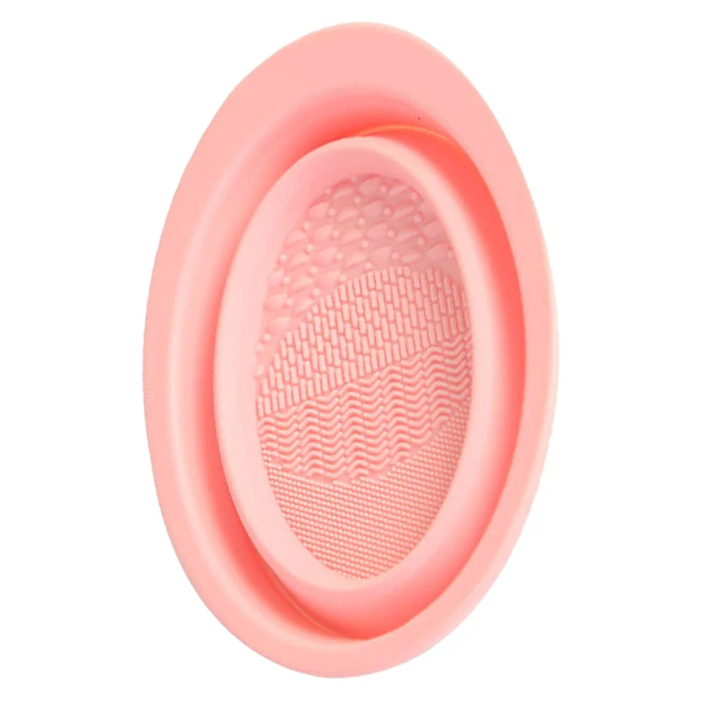 

Brush Cleaning Makeup Mat Pad Scrubbertool Silicone Bowl Cleanser Beauty Washing Tools Cleaner Rack Makecleansers