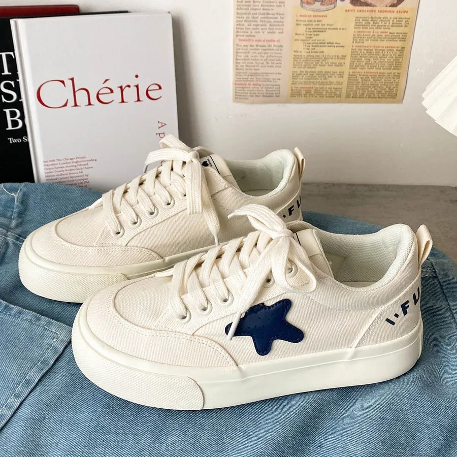 

Canvas Shoes Female 2023 Spring and Autumn Season New Student Running Casual Shoes Board Shoes Sports Street Shoot