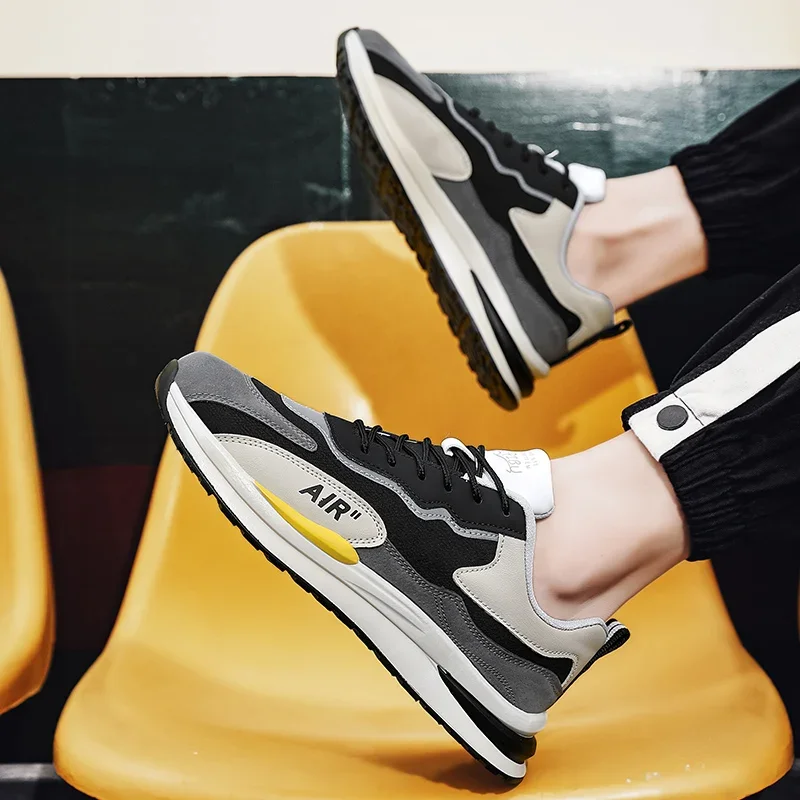 Мужские повседневные кроссовки модные универсальные мужские спортивные с