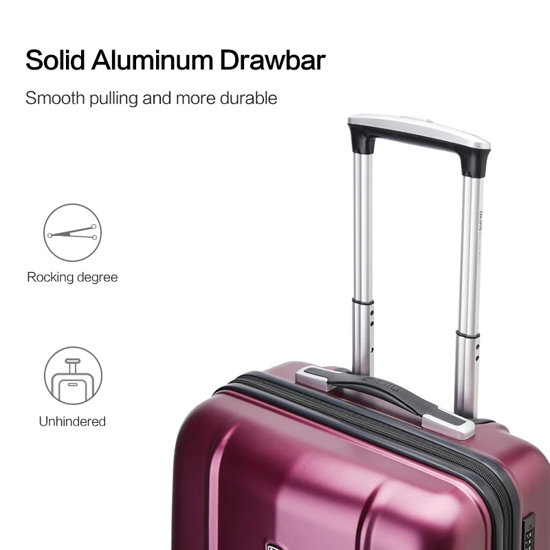 OIWAS Rolling Luggage Suitcase Wear-Resistant Travel bag on wheel 20/24 inch Silent Spinner Wheels Trolley Luggage Business Trip