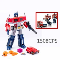 2022 optimus fit 10302 robot primed transformers creative expert building block bricks toys boys kids birthday gift